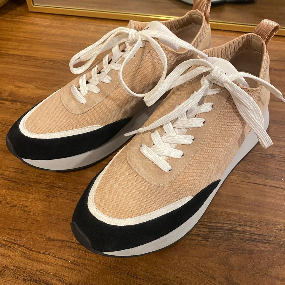 Loeffler Randall colorblock pattern women’s sneaker size 8